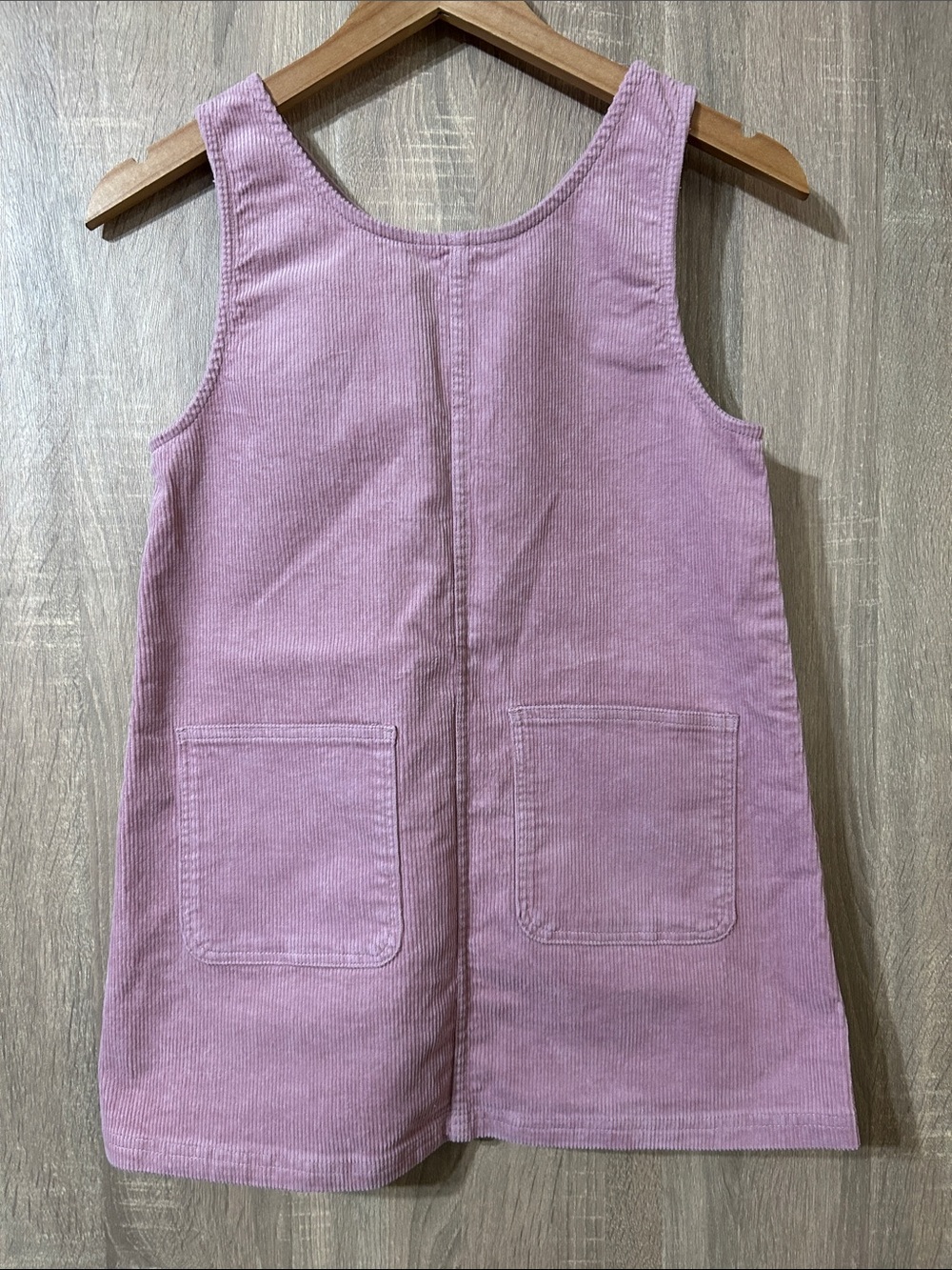 H&M Girls Corduroy Pinafore Dress Size 8